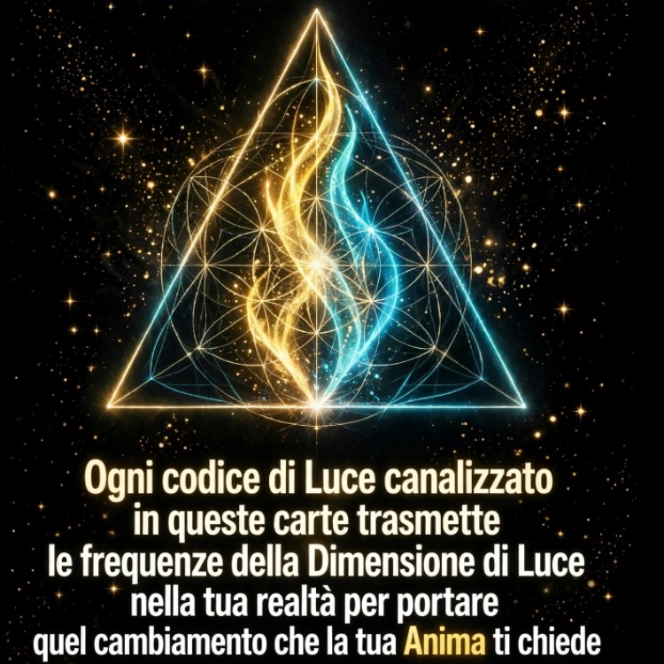 LocalShop24 - Carte di Attivazione dei Codici di Luce- Light Language