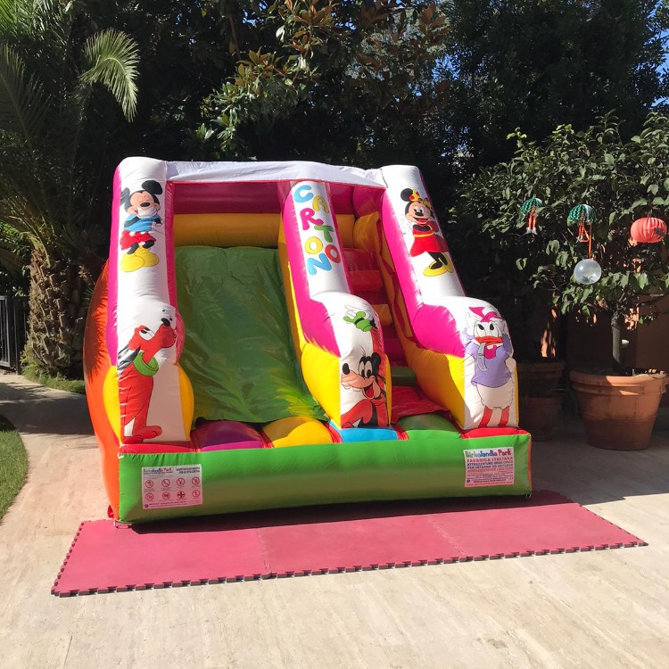 LocalShop24 - Gonfiabile Scivolo Cartoons